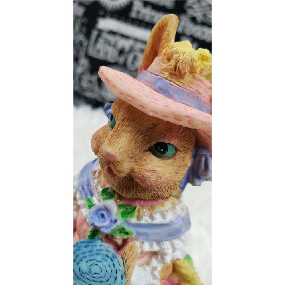 Victorian Collection Hattie Hare Easter Bunny Figurine Decor - Picture 2 of 15